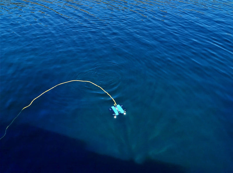 ROV Hire UK with Underwater GPS