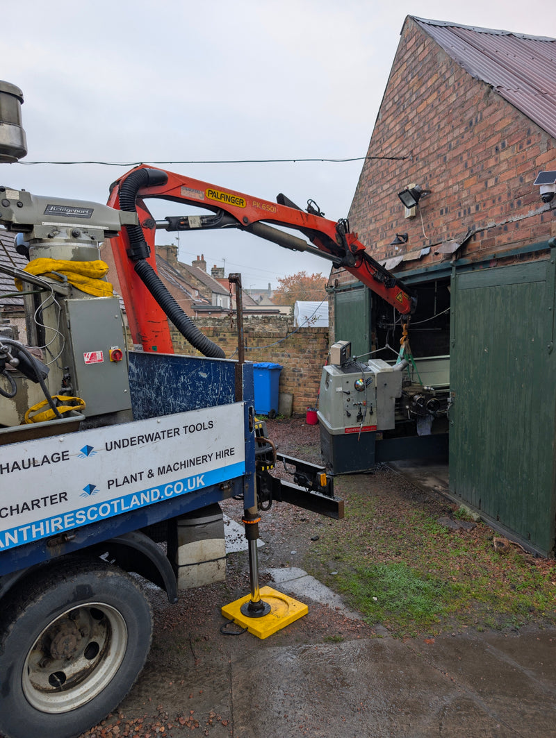 HIAB Crane Hire in Fife Scotland