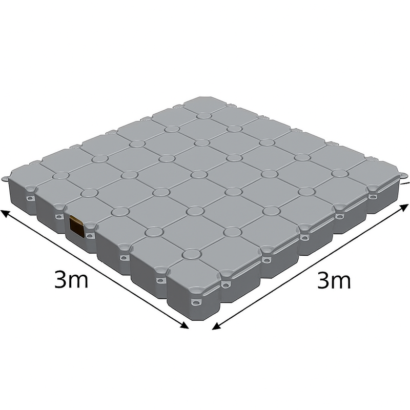 Modular Pontoon Hire 3m x 3m Scotland